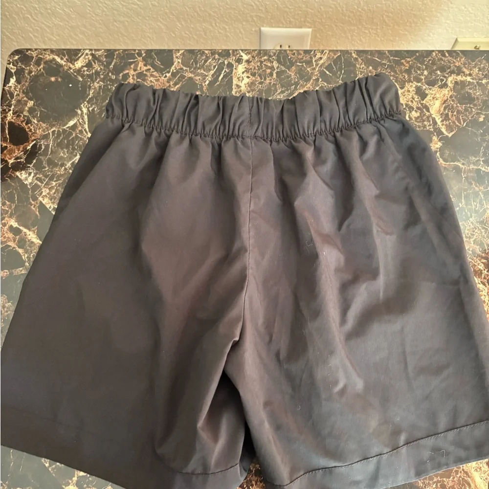 Girls Nike Black Athletic‎ Shorts-5/$25